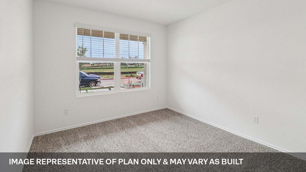 Representative unfurnished interior of a home built from the The Easton by D.R. Horton in Valverde, Bastrop (Image 18).