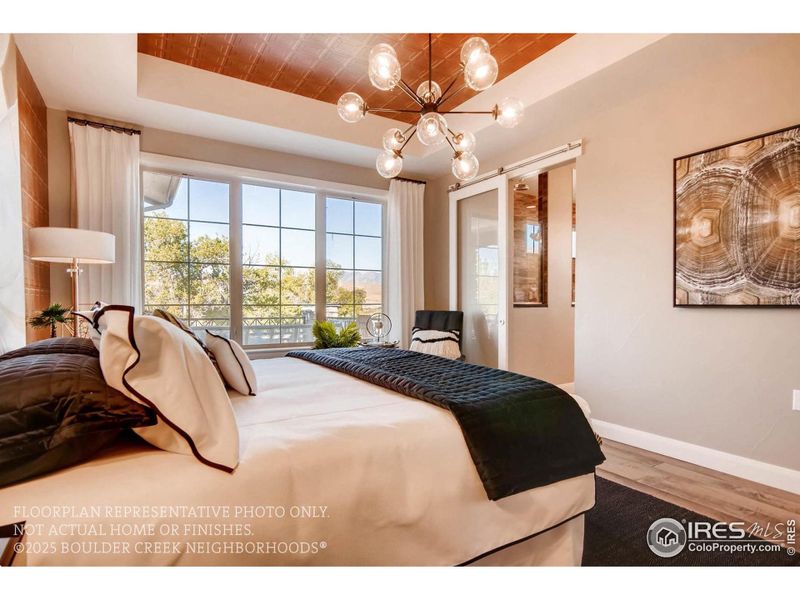 Furnished interior view inside a new home in , Broomfield (Image 15).