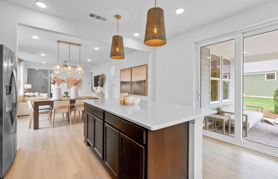 Furnished interior view inside a new home in Del Webb Southern Harmony, Murfreesboro (Image 17).