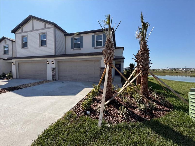 Front exterior of a new home in , San Antonio, FL, highlighting curb appeal (Image 1). Front exterior of a new home in , San Antonio, FL, highlighting curb appeal (Image 1).