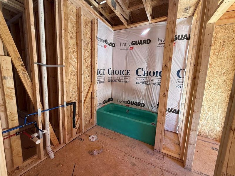 In-progress construction of a new home in , Pendergrass, GA (Image 8). In-progress construction of a new home in , Pendergrass, GA (Image 8).