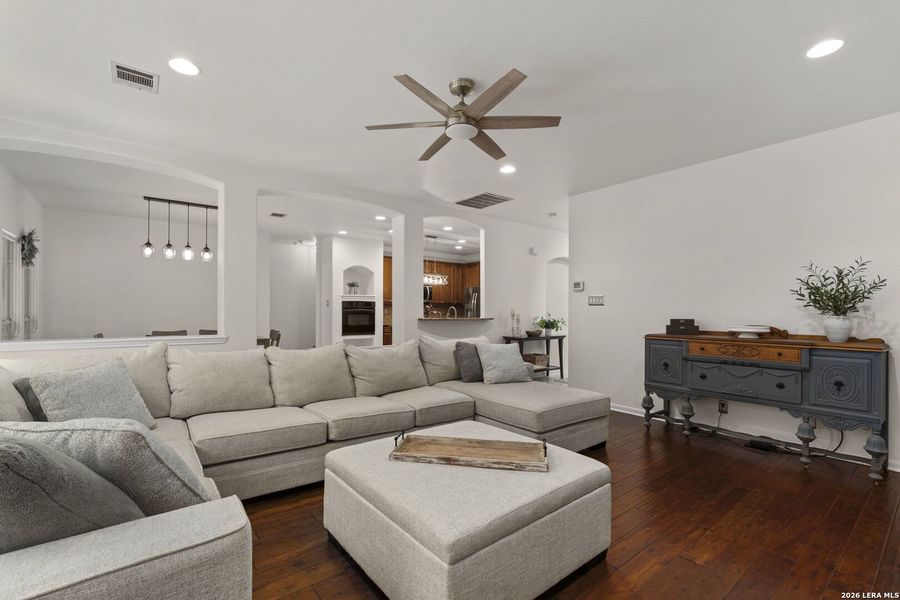 Furnished interior view inside a new home in , San Antonio (Image 15). Furnished interior view inside a new home in , San Antonio (Image 15).