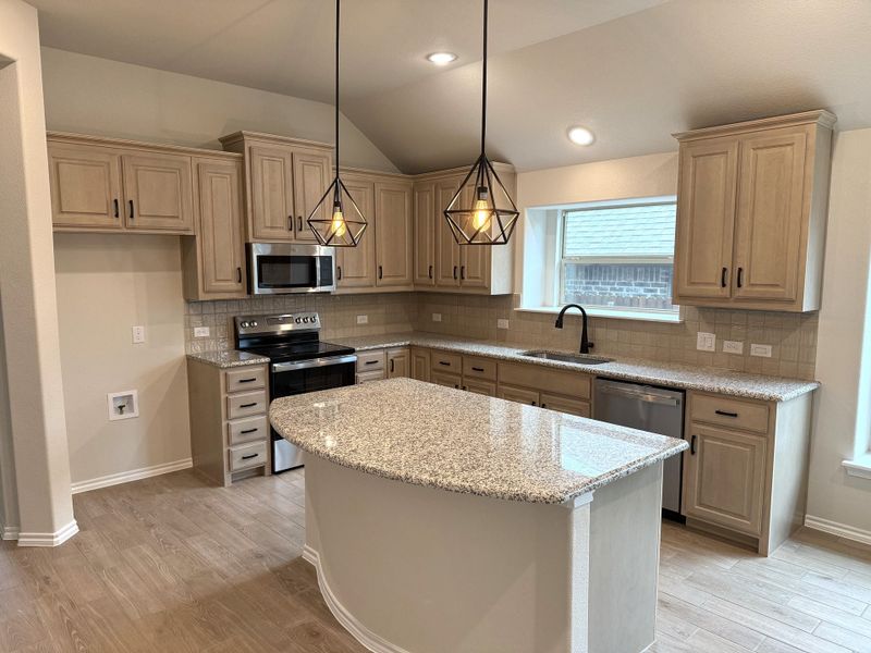Furnished interior view inside a new home in Waterford Park, Weatherford (Image 4).