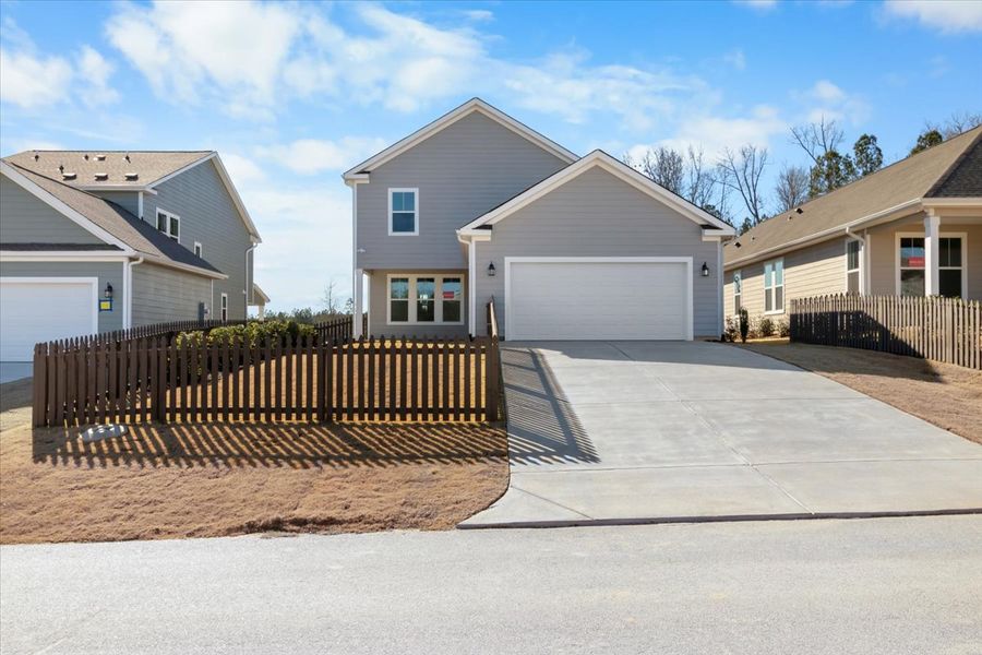 Front exterior of a new home in Tillery Park, Grovetown, GA, highlighting curb appeal (Image 19).