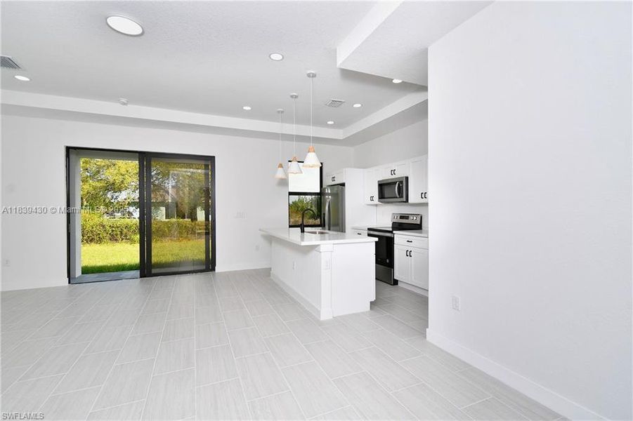 Furnished interior view inside a new home in , Lehigh Acres (Image 6).
