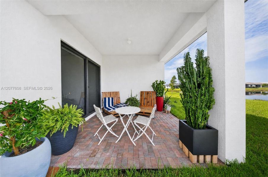 Exterior details and patio area of a home in , Immokalee (Image 36).
