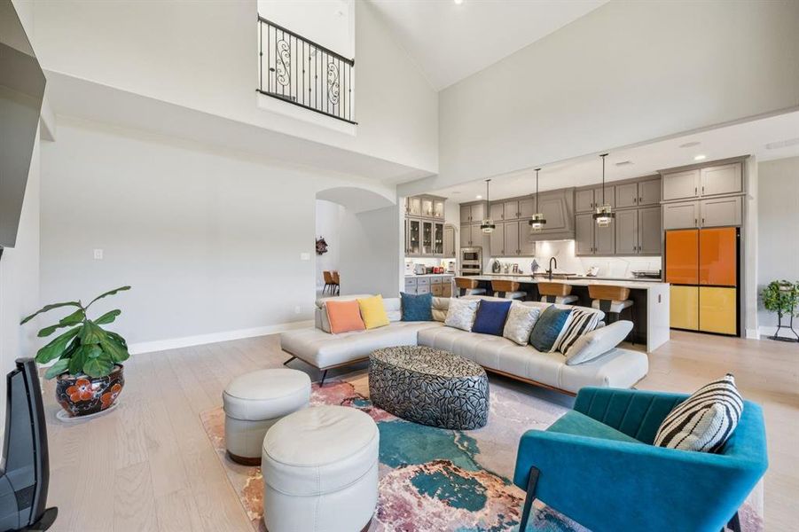 Furnished interior view inside a new home in , Shady Shores (Image 14). Furnished interior view inside a new home in , Shady Shores (Image 14).