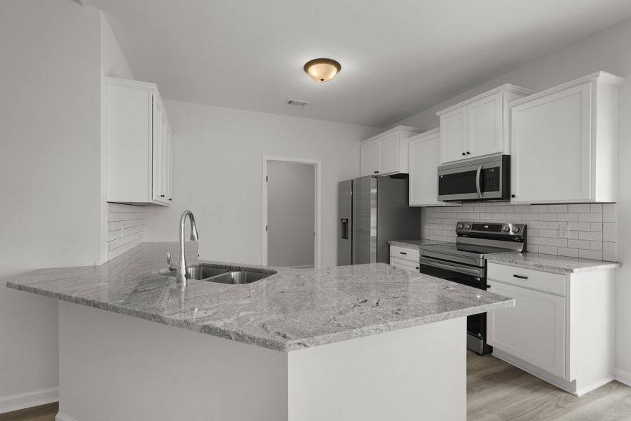 Representative furnished interior of a home built from the The Stafford by RTS Homes in Doctor's Creek, Ludowici (Image 4).