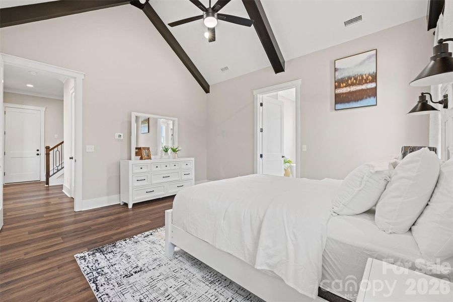 Furnished interior view inside a new home in , Clover (Image 10). Furnished interior view inside a new home in , Clover (Image 10).