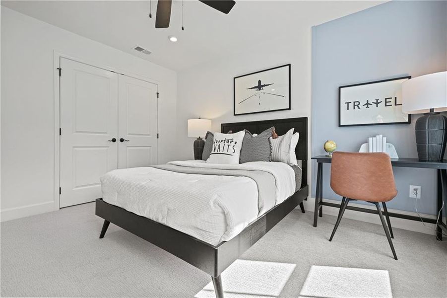 Furnished interior view inside a new home in Hawthorne Ridge, McDonough (Image 11). Furnished interior view inside a new home in Hawthorne Ridge, McDonough (Image 11).