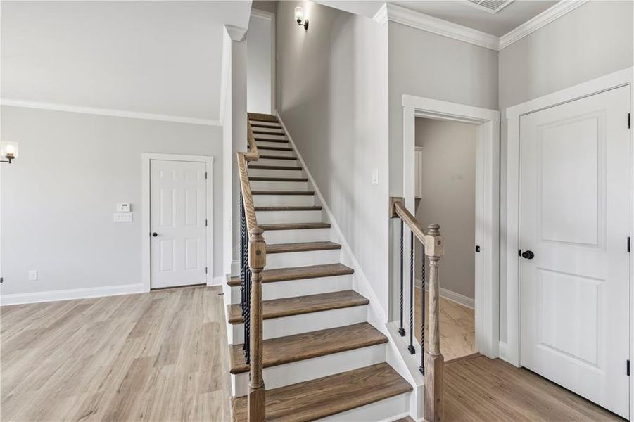 Spacious, unfurnished interior of a new home in , Monroe (Image 30).