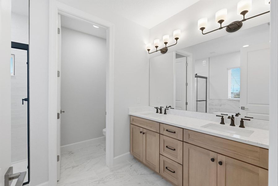 Representative furnished interior of a home built from the Bayview by SeaGate Homes in Beachview Cove, Ormond Beach (Image 46).