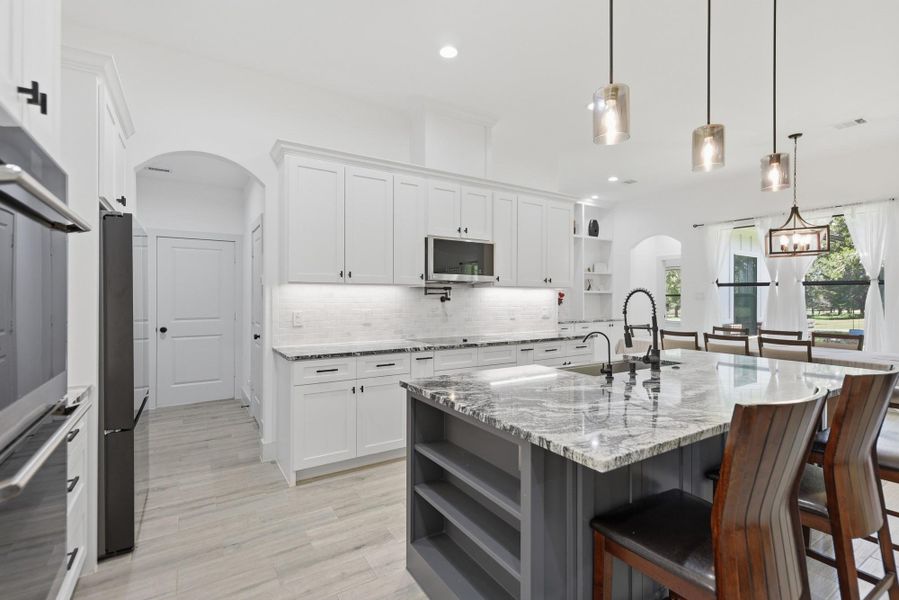 Furnished interior view inside a new home in , New Ulm (Image 9).