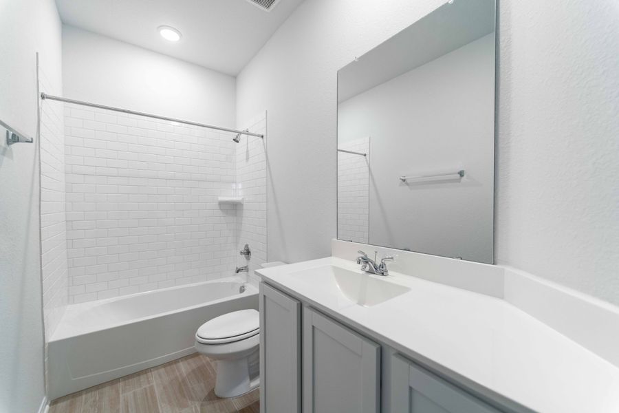 Furnished interior view inside a new home in Briarwood, Elgin (Image 4). Furnished interior view inside a new home in Briarwood, Elgin (Image 4).