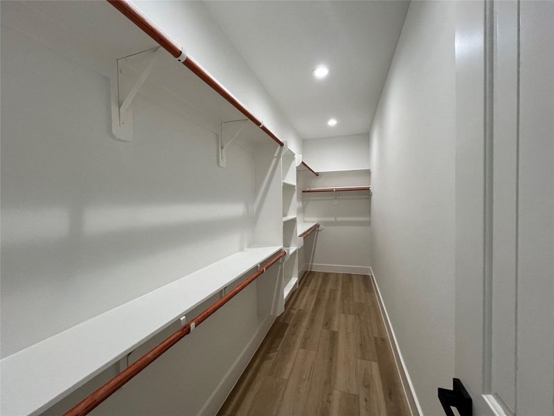 8010 Cora St long primary walk-in closet