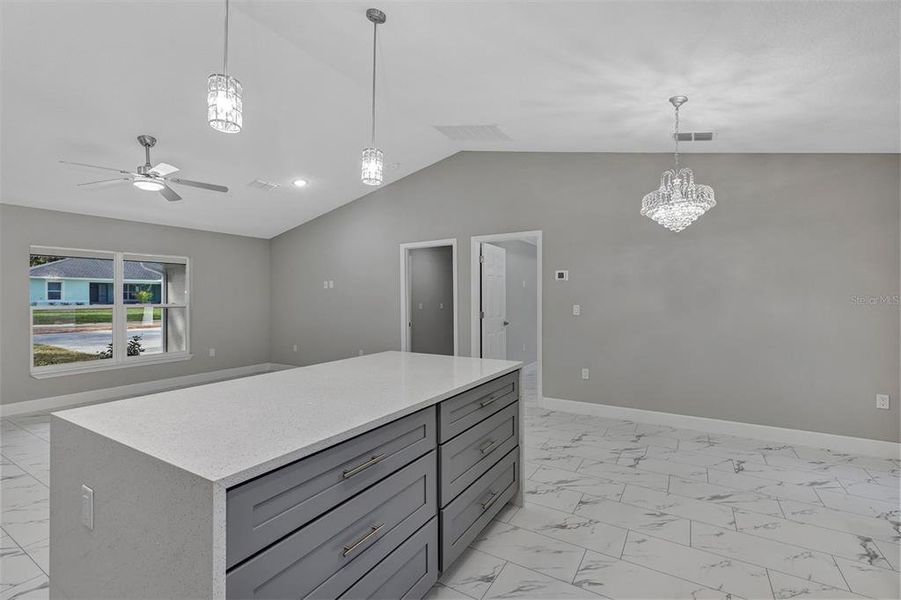 Furnished interior view inside a new home in , Belleview (Image 9).