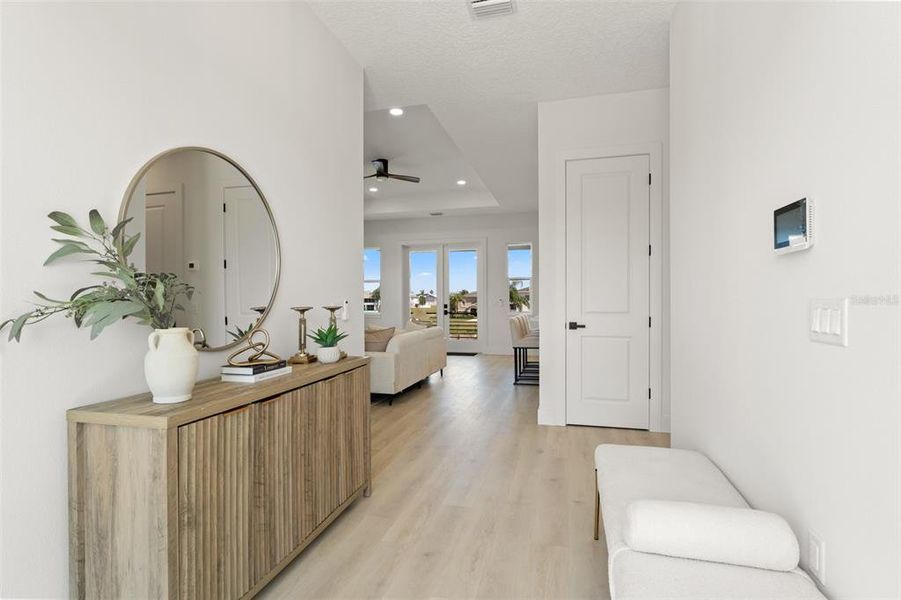 Furnished interior view inside a new home in , Hernando Beach (Image 36). Furnished interior view inside a new home in , Hernando Beach (Image 36).