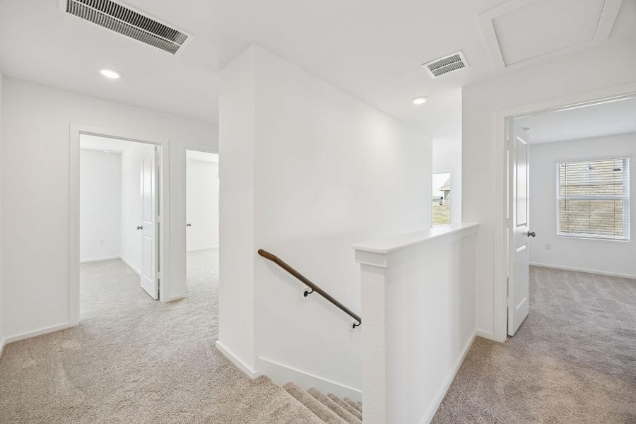 Spacious, unfurnished interior of a new home in Decker Farms, Magnolia (Image 23).