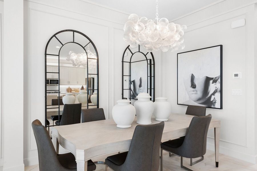 Representative furnished interior of a home built from the Vienna Grande by GL Homes in Valencia Del Mar, Boynton Beach (Image 11).