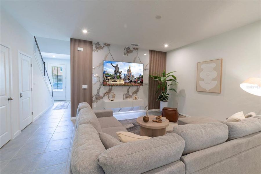 Furnished interior view inside a new home in , Kissimmee (Image 13).