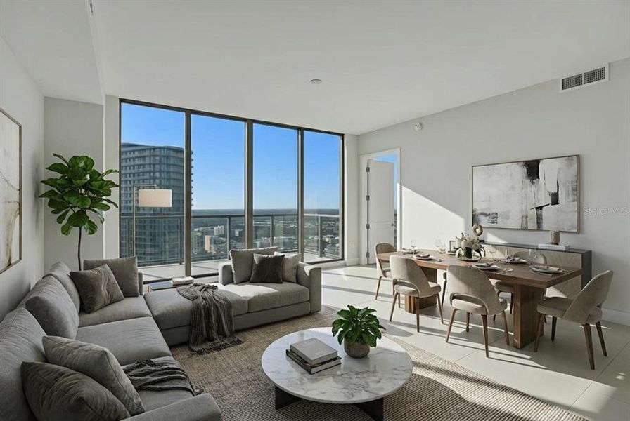 Furnished interior view inside a new home in , St. Petersburg (Image 5). Furnished interior view inside a new home in , St. Petersburg (Image 5).