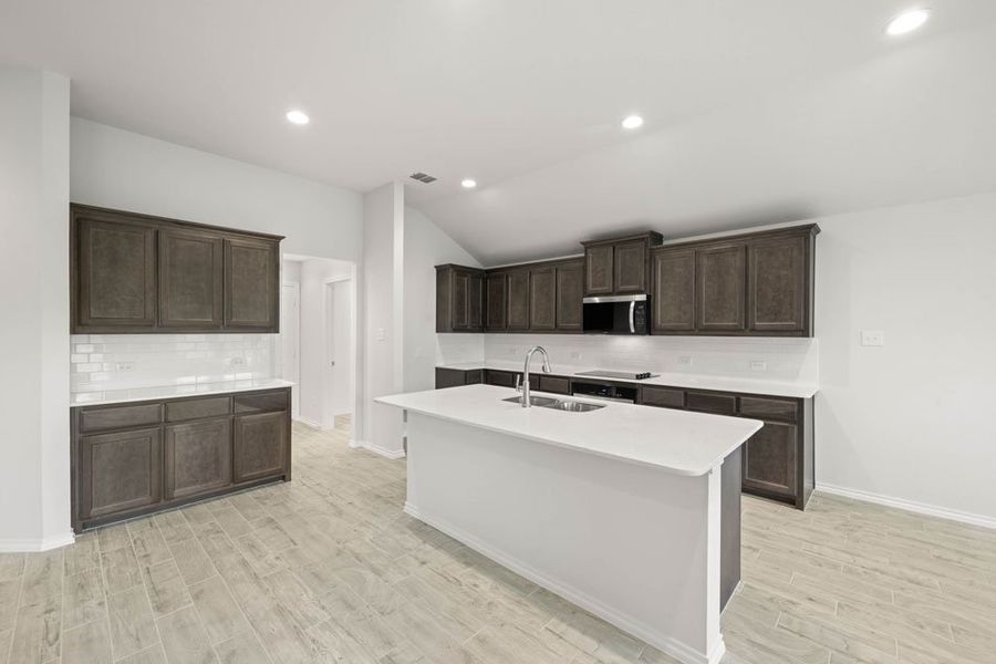 Front exterior of a new home in Mountain Valley, Burleson, TX, highlighting curb appeal (Image 29).