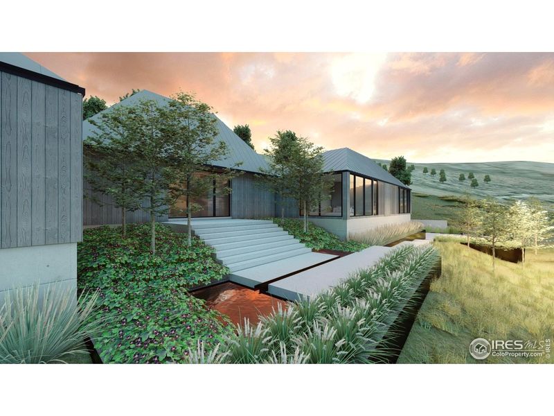 Exterior details and patio area of a home in , Boulder (Image 21).