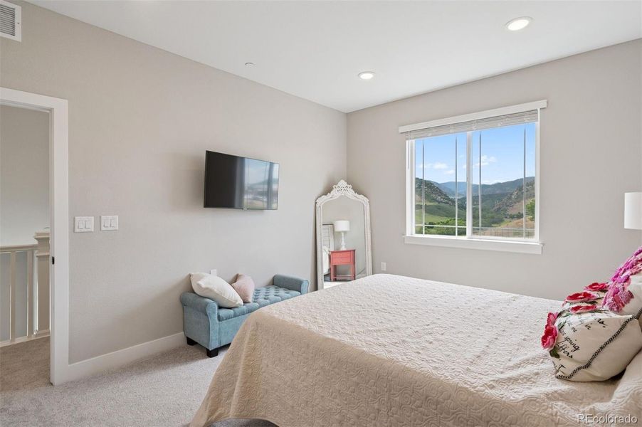 Furnished interior view inside a new home in Chatfield Bluffs, Littleton (Image 34).