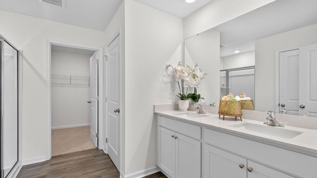 Furnished interior view inside a new home in Madeline Farm, New Bern (Image 33). Furnished interior view inside a new home in Madeline Farm, New Bern (Image 33).