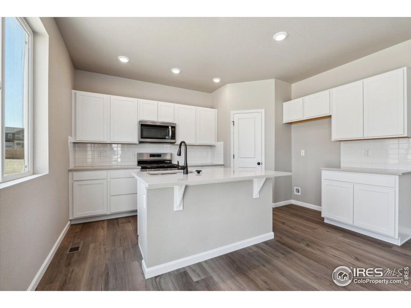 Furnished interior view inside a new home in The Overlook at Johnstown Farms, Johnstown (Image 3).
