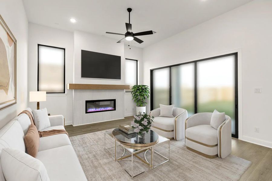 Braeswood A Family room