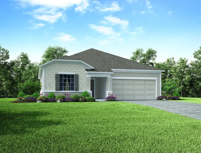 Representative exterior photo of a completed home built from the Memphis by Maronda Homes in Northshore, Kingsland, GA (Image 1). Representative exterior photo of a completed home built from the Memphis by Maronda Homes in Northshore, Kingsland, GA (Image 1).