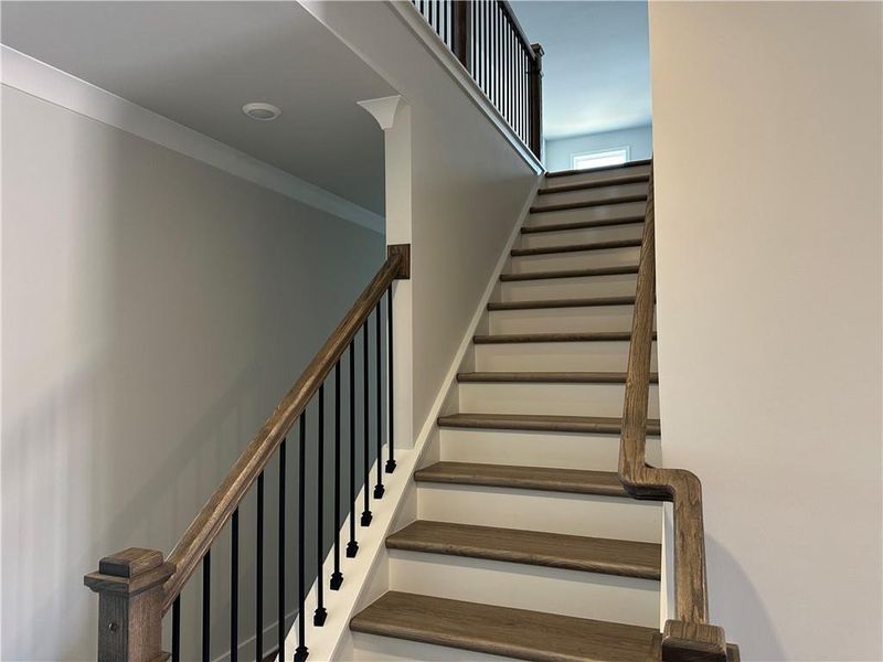 Spacious, unfurnished interior of a new home in Rosewood Lake Preserve, Hoschton (Image 13). Spacious, unfurnished interior of a new home in Rosewood Lake Preserve, Hoschton (Image 13).