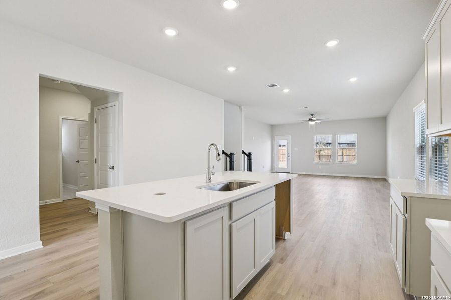 Furnished interior view inside a new home in Catalina, Converse (Image 16).