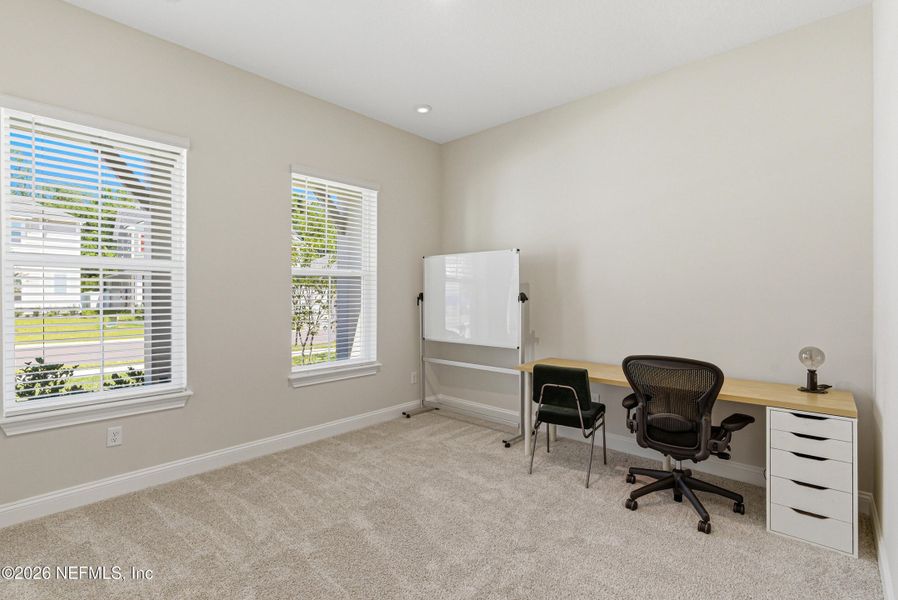 Furnished interior view inside a new home in RiverTown, St. Johns (Image 29).