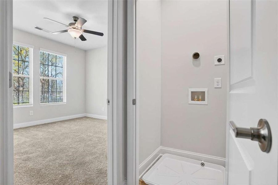 Spacious, unfurnished interior of a new home in Morning Creek Forest, South Fulton (Image 23).