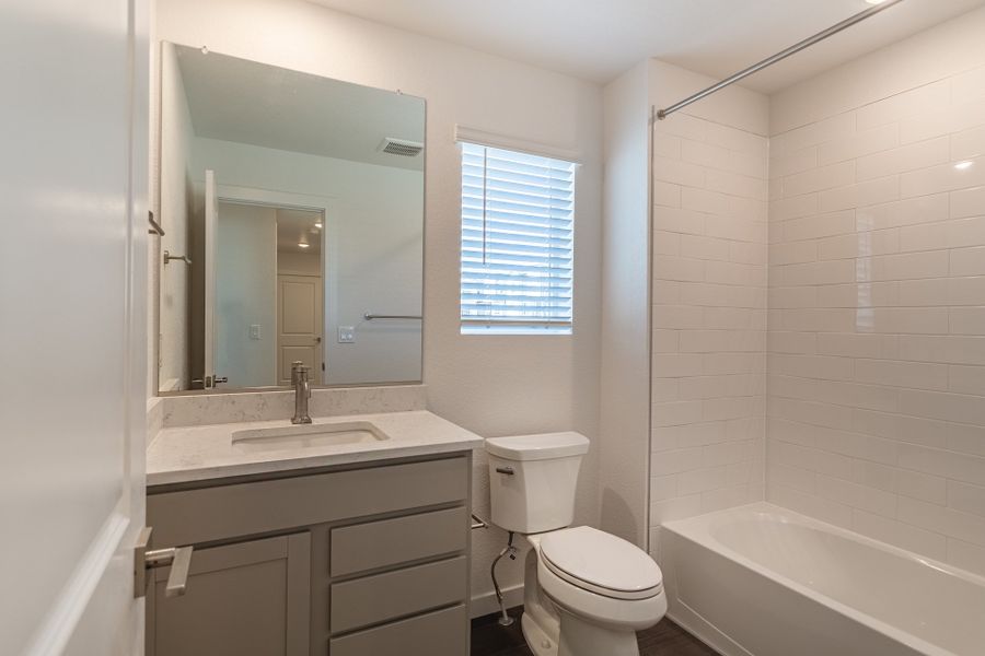 Representative furnished interior of a home built from the Conrad by Lokal Homes in The Vistas at West Mesa, Colorado Springs (Image 7).