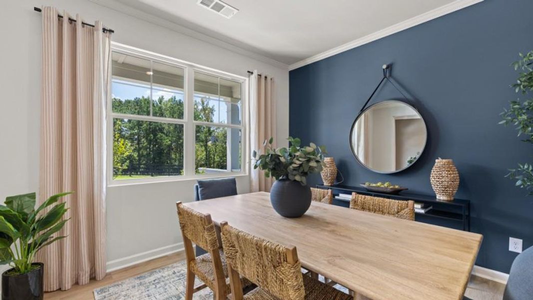 Furnished interior view inside a new home in South Wind, Union City (Image 8).