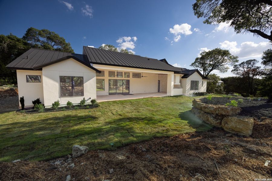 Exterior details and patio area of a home in , Boerne (Image 26).