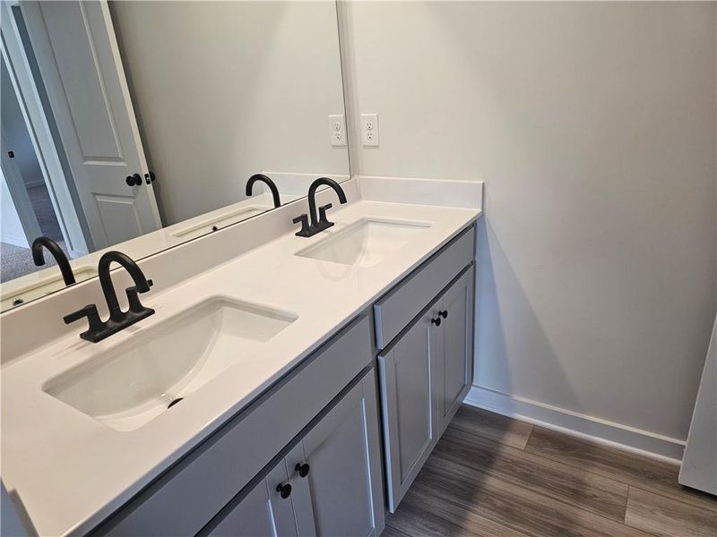 Furnished interior view inside a new home in Ellorie Estates, Dawsonville (Image 10).