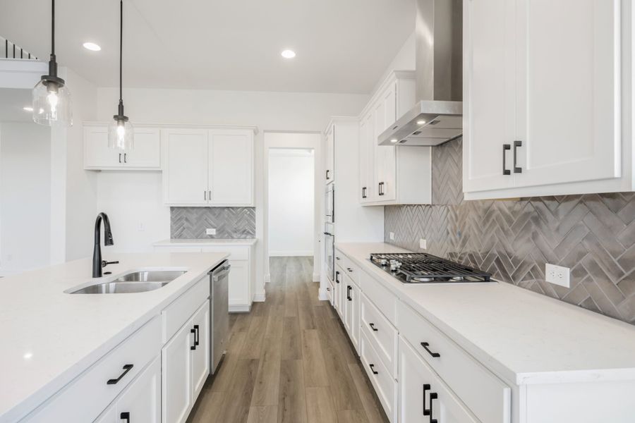 Furnished interior view inside a new home in Cambridge Crossing, Celina (Image 6).