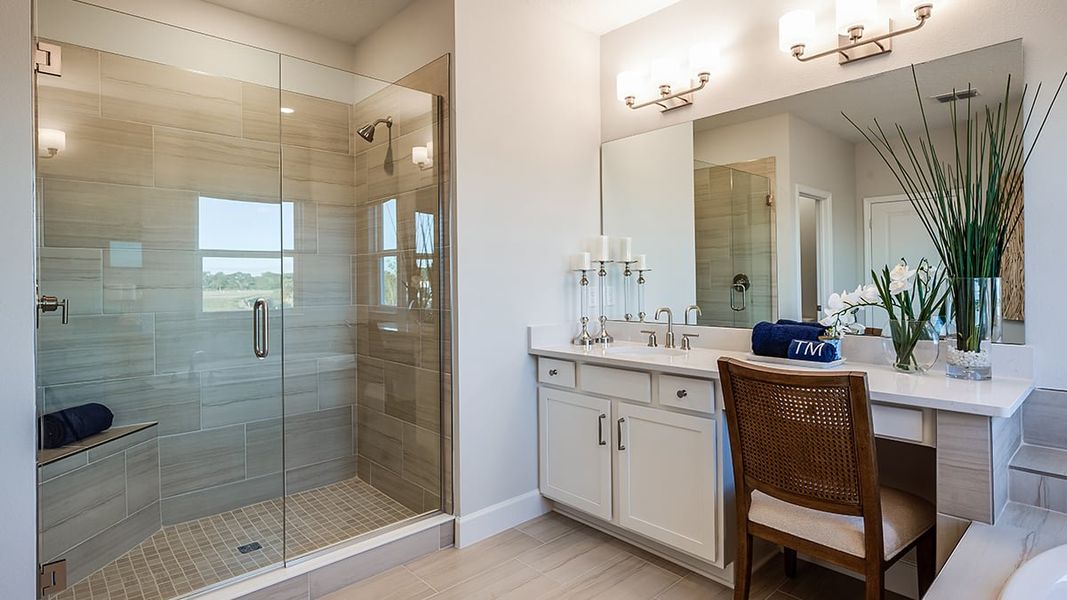 Representative furnished interior of a home built from the Bimini by Taylor Morrison in Lochside, Mount Dora (Image 37).