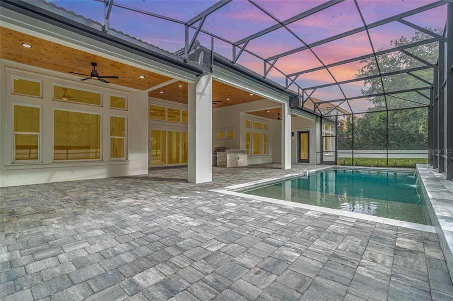 Exterior details and patio area of a home in , Lake Mary (Image 23). Exterior details and patio area of a home in , Lake Mary (Image 23).
