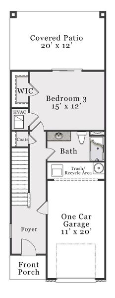 Park - First Floor End Unit