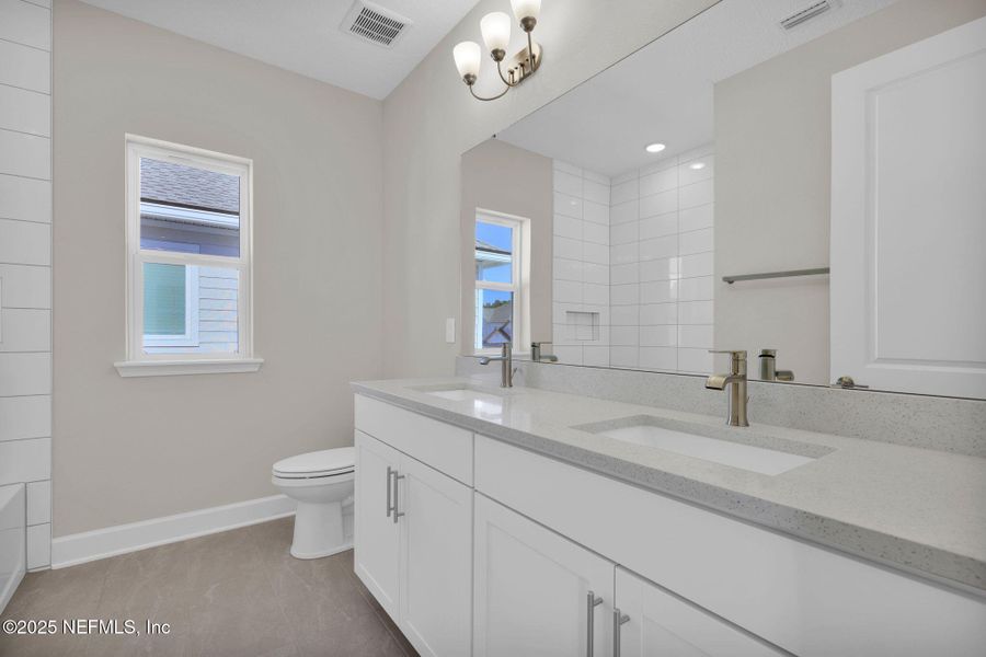 Furnished interior view inside a new home in , Ponte Vedra (Image 13).