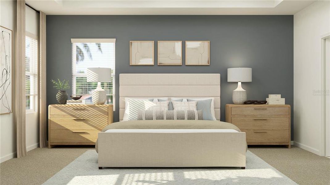 Furnished interior view inside a new home in , Groveland (Image 7).