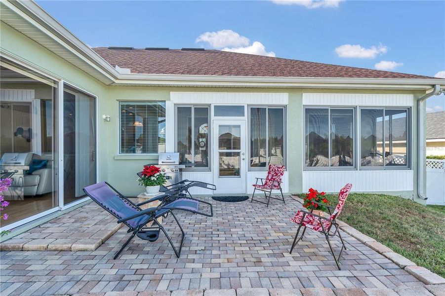 Exterior details and patio area of a home in , Lakeland (Image 22). Exterior details and patio area of a home in , Lakeland (Image 22).