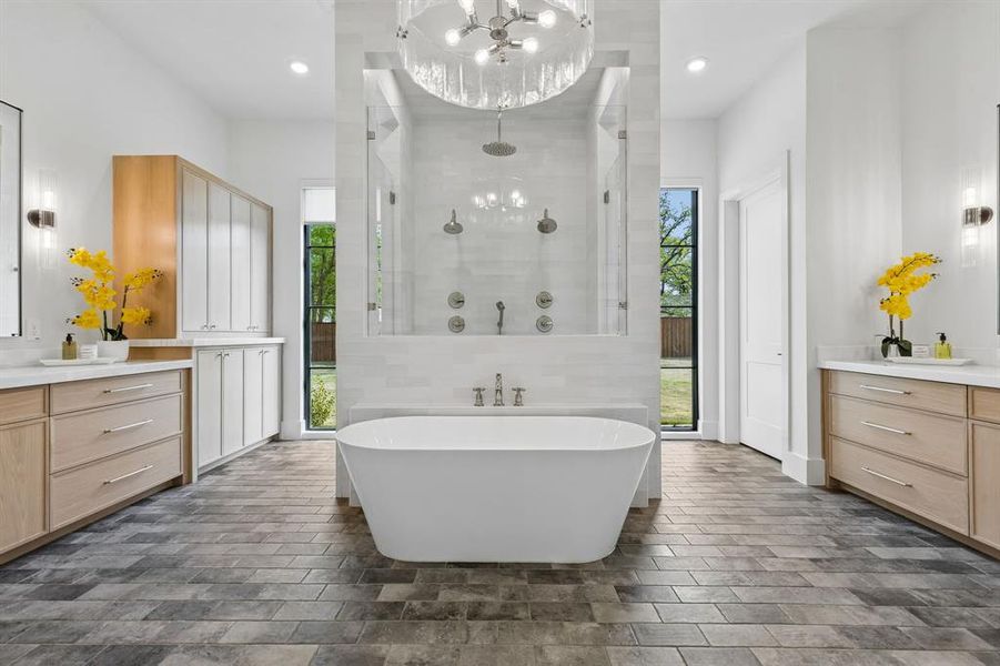 Furnished interior view inside a new home in , Colleyville (Image 28). Furnished interior view inside a new home in , Colleyville (Image 28).