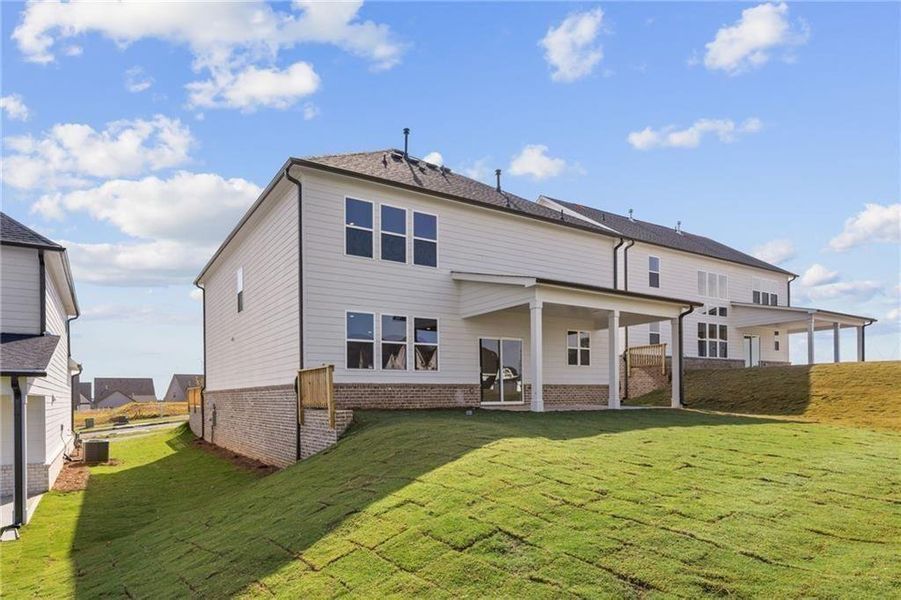 Exterior details and patio area of a home in , Gainesville (Image 32).