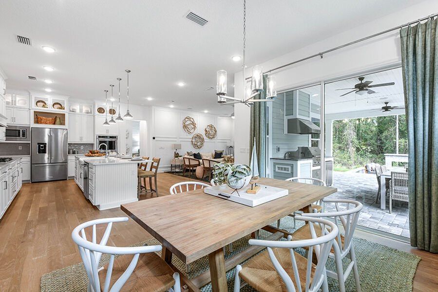 Representative furnished interior of a home built from the Harbor by Mattamy Homes in RiverTown, St. Johns (Image 35).